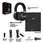 Wireless Gaming Headset with Bluetooth and RGB Audio
