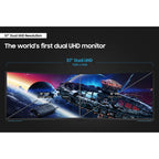 57 Inch Curved Gaming Monitor with Dual 4K Display