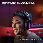 Wireless Gaming Headset with RGB and Advanced Audio