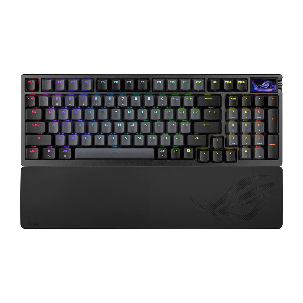 Wireless Gaming Keyboard with Hall Effect Switches