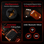 Wireless Gaming Mouse with 30K DPI and 8K Polling