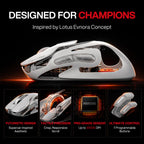 Wireless Gaming Mouse with 30K DPI and 8K Polling