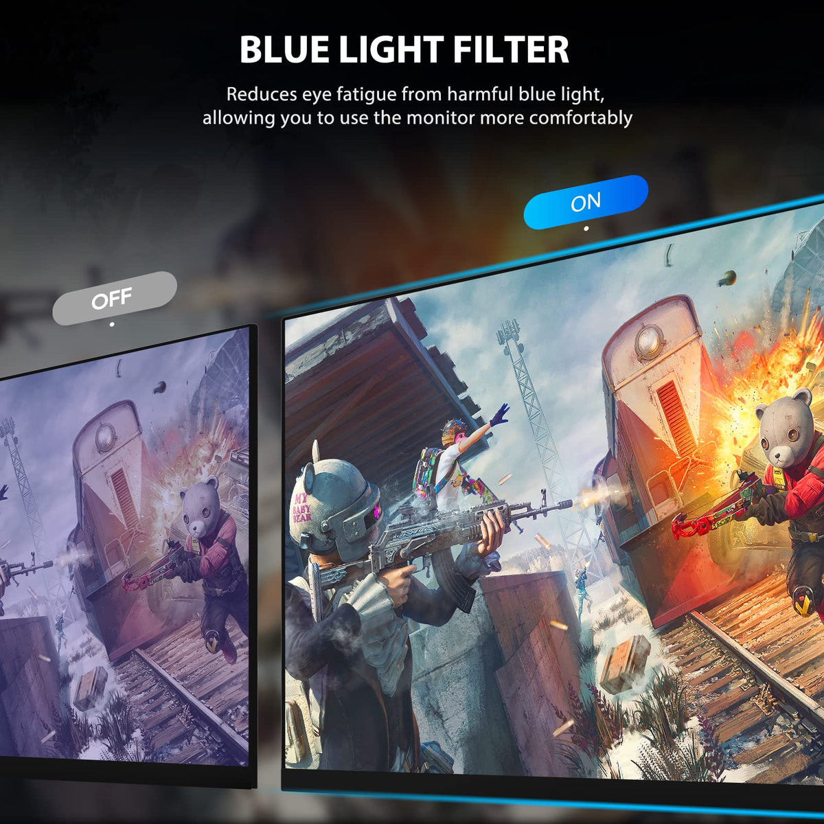 Curved Gaming Monitor with High Refresh Rate Display