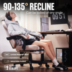 Ergonomic Gaming Chair with High Back Lumbar Support