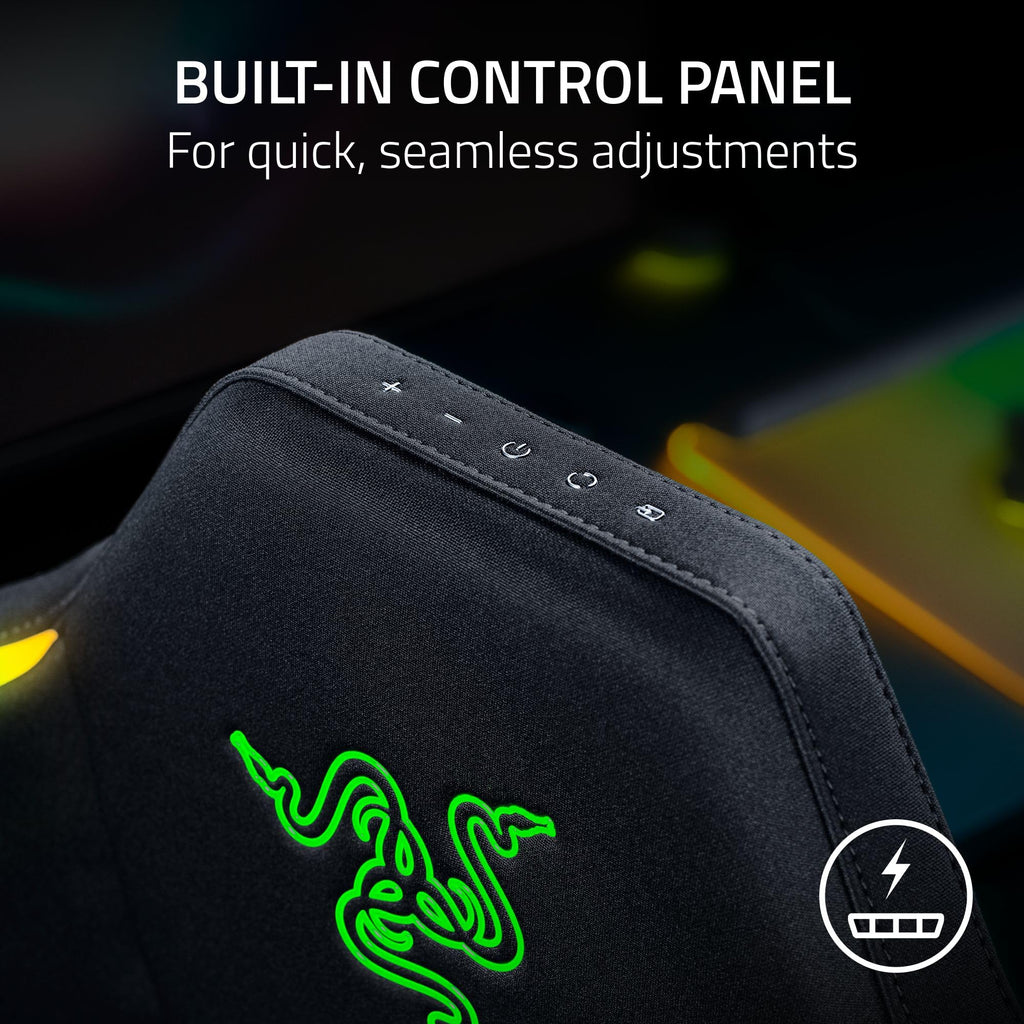 Ergonomic Gaming Chair with Reactive RGB Lighting