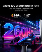 Gaming Monitor with High Refresh Rate Display