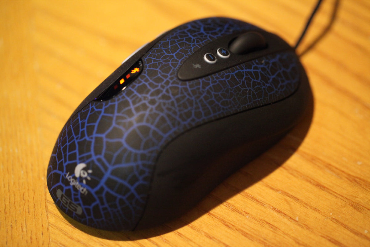 Laser Gaming Mouse with Adjustable Weight System