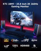 Gaming Monitor with High Refresh Rate Display