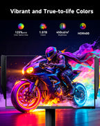 Gaming Monitor with High Refresh Rate Display