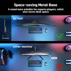 Curved Gaming Monitor with High Refresh Rate Display
