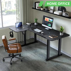 Standing Gaming Desk with Adjustable Height Frame
