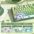 75% Gaming Keyboard with Color Display and Hot Swap