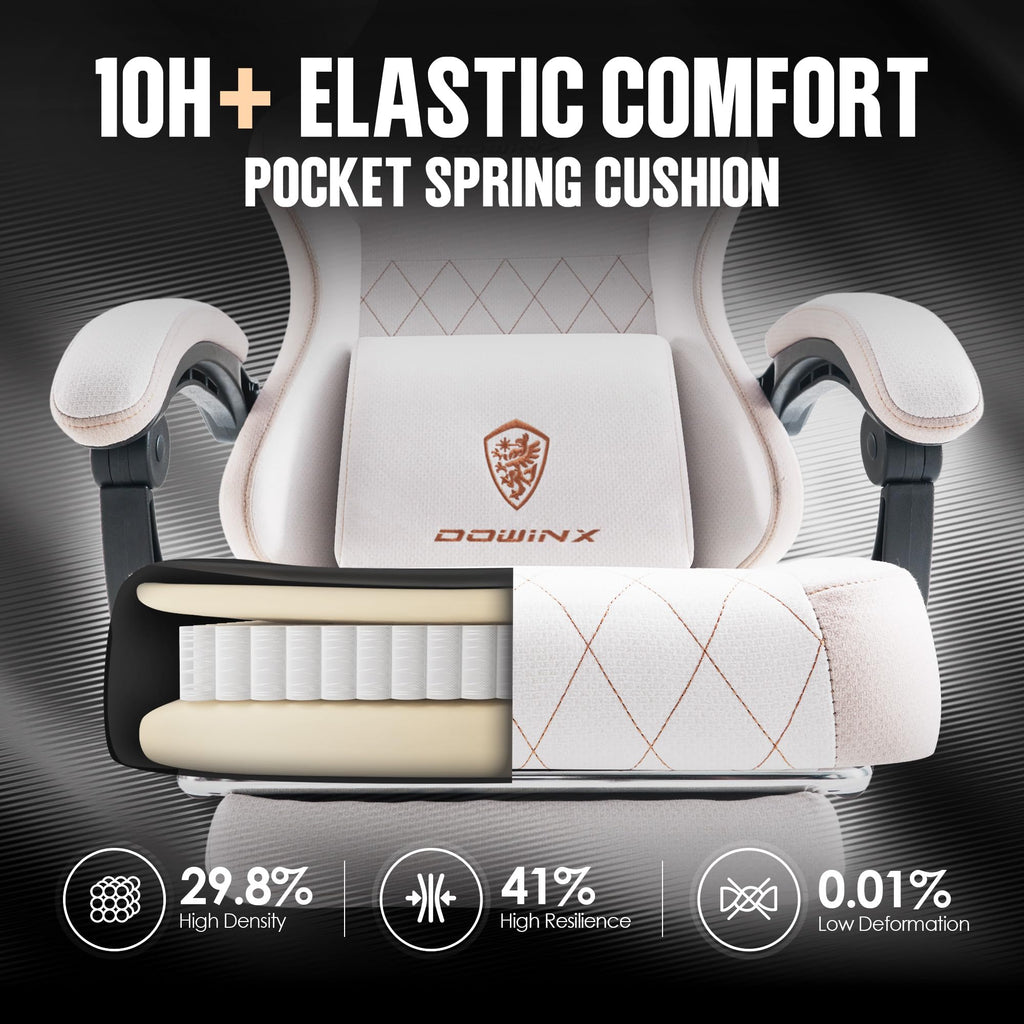 Ergonomic Gaming Chair with High Back Lumbar Support