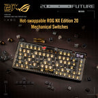 Wireless 75% Gaming Keyboard with OLED Display