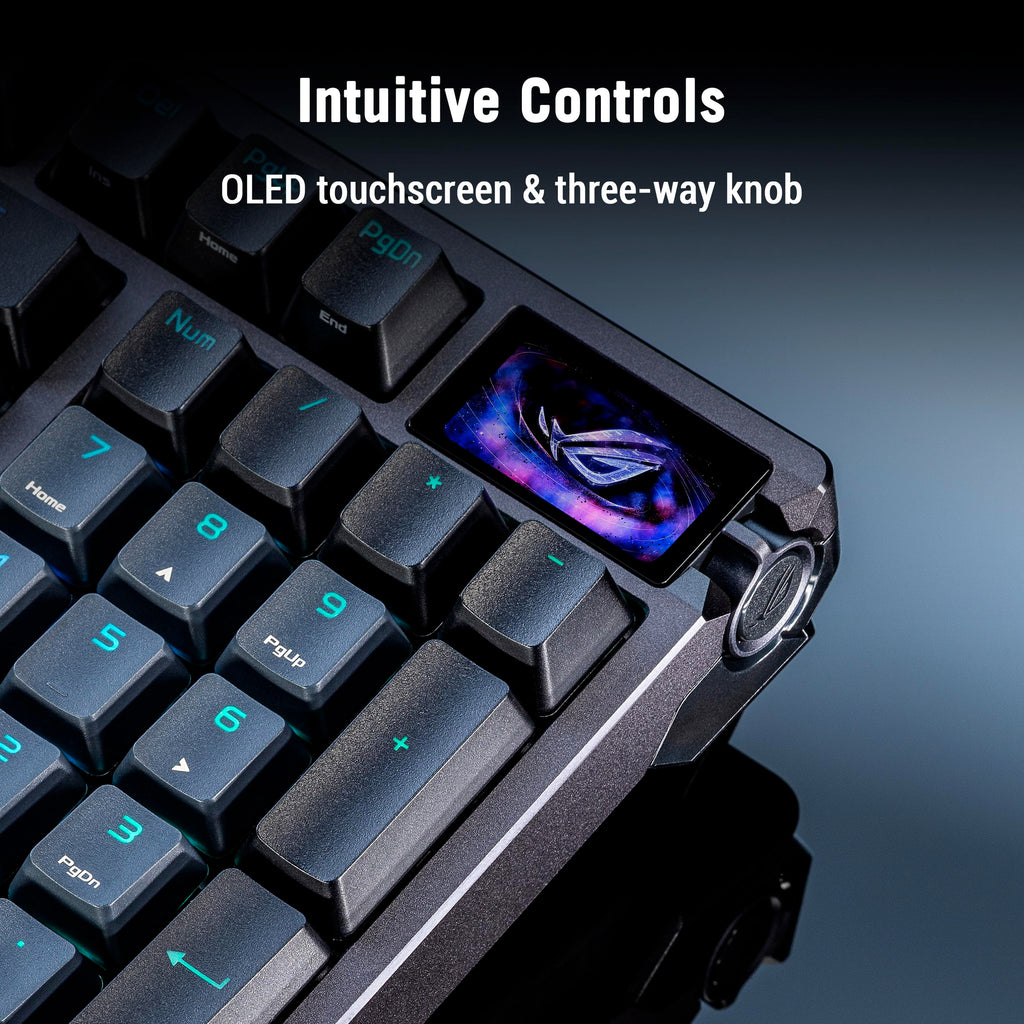 Wireless Gaming Keyboard with Hall Effect Switches